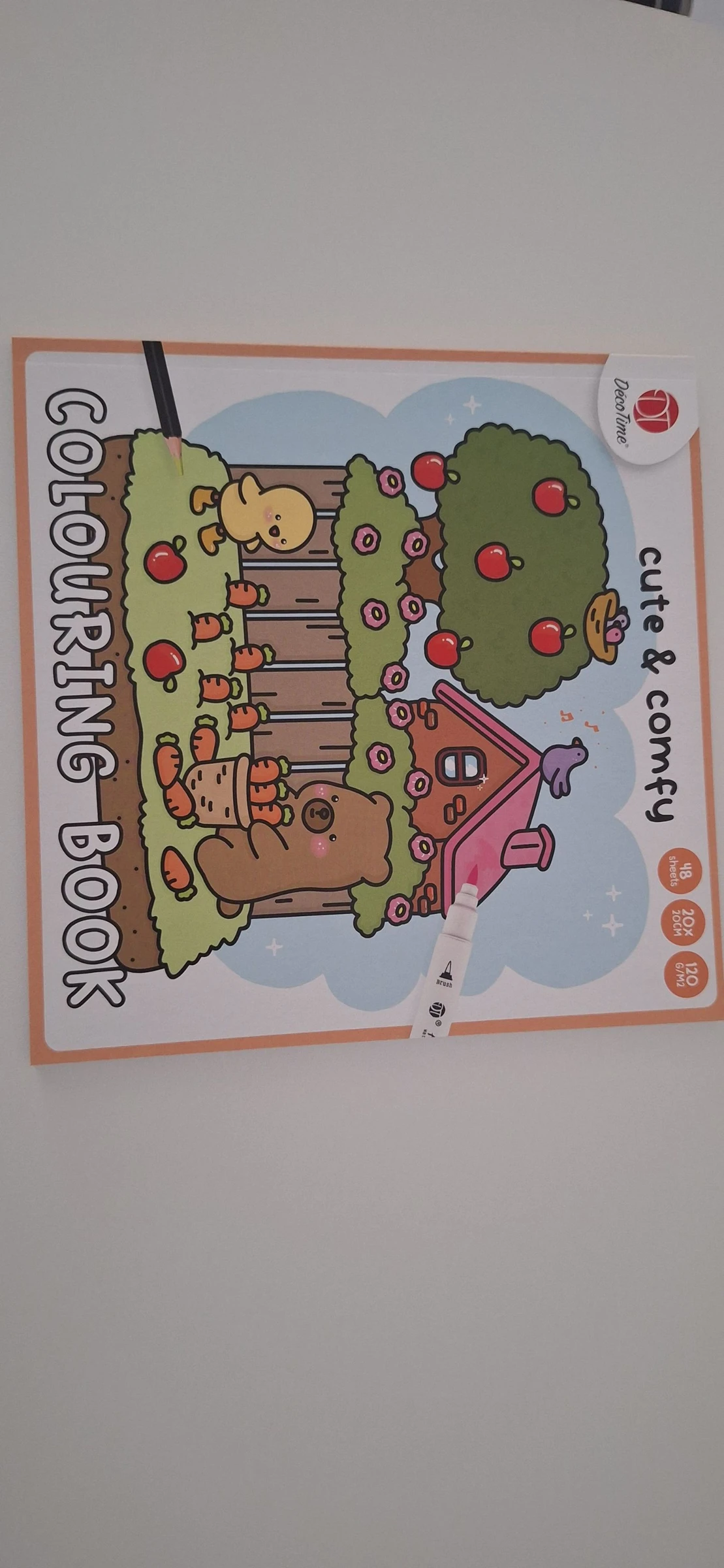 Livre coloriage cute&comfy decotime – photo 2